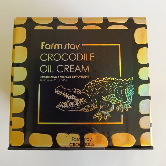 Farm Stay - Anti-Wrinkle Face Cream with Crocodile Oil - 70 g / 2.47 oz.